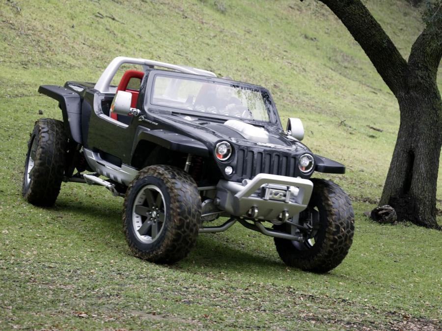  Jeep Hurricane concept 2005 года  (фото 31 из 58)